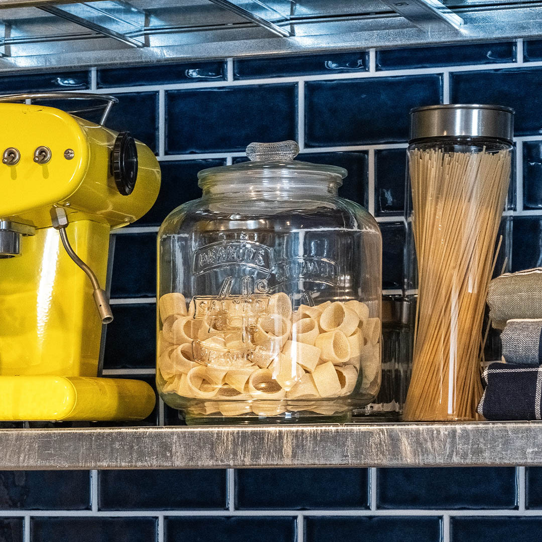 GLASS COOKIE JAR 5L