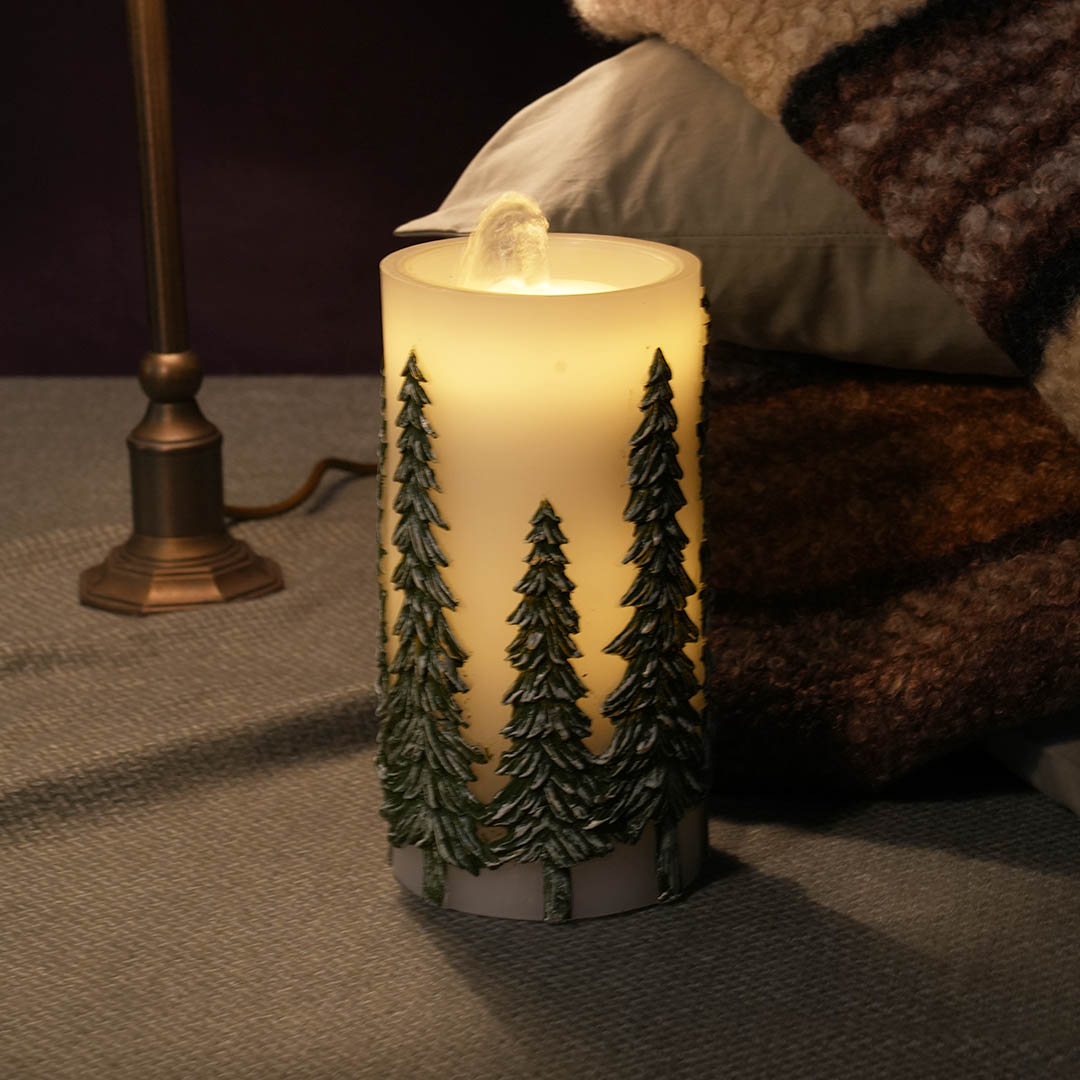 LED FOUNTAIN CANDLE TREE GREEN