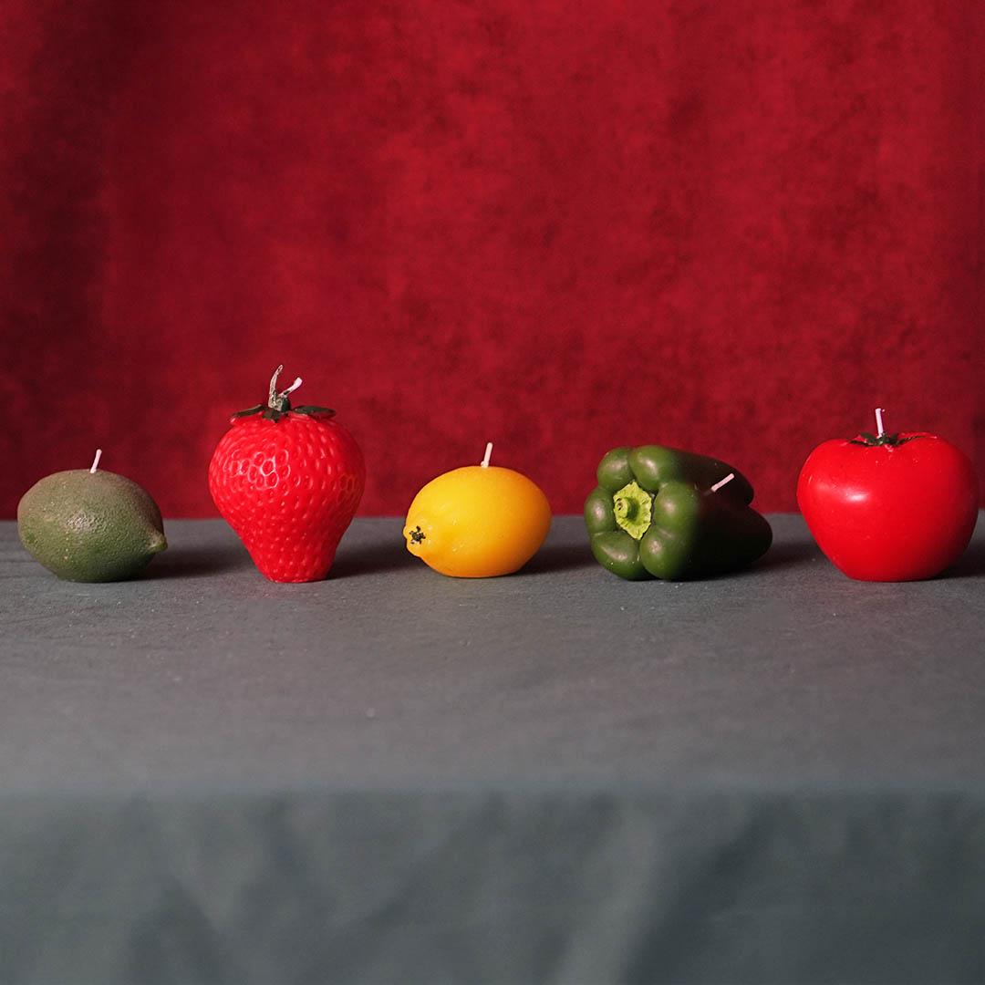 CANDLE LIME SET OF 2