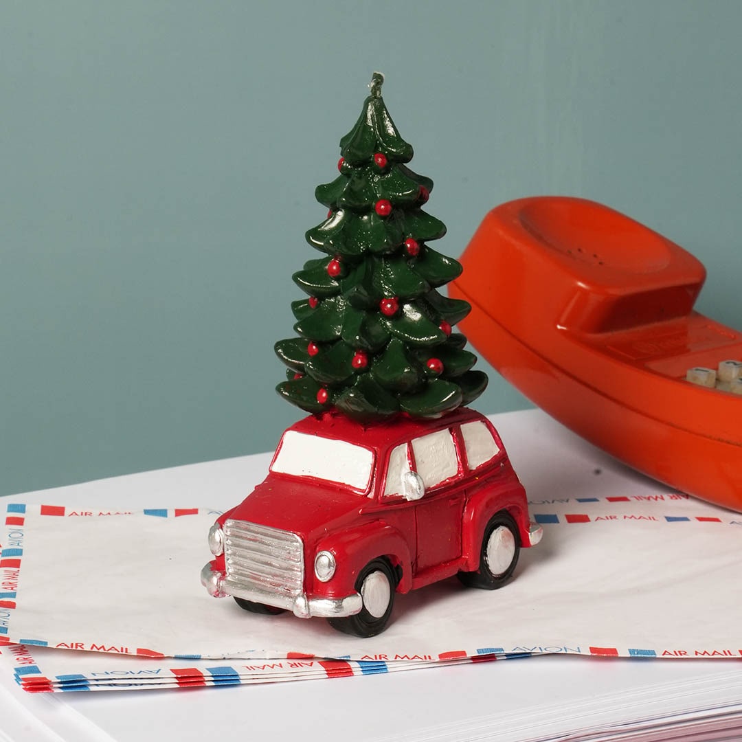 CRAFT CANDLE WAGON ROOF TREE