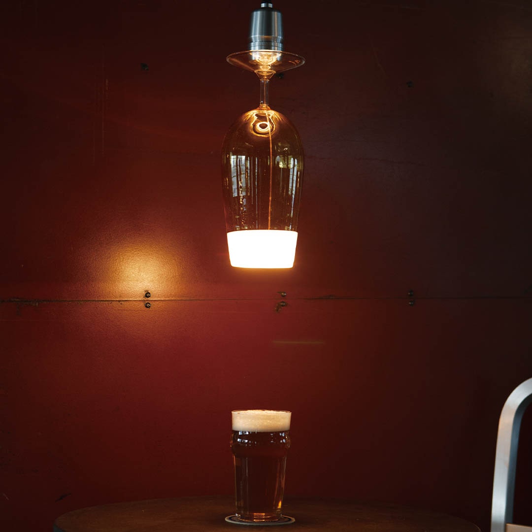 LED BEER GLASS BULB WITH FOAM