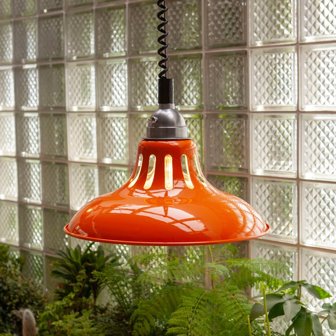 EXTENSION PENDANT WORK LAMP ORANGE