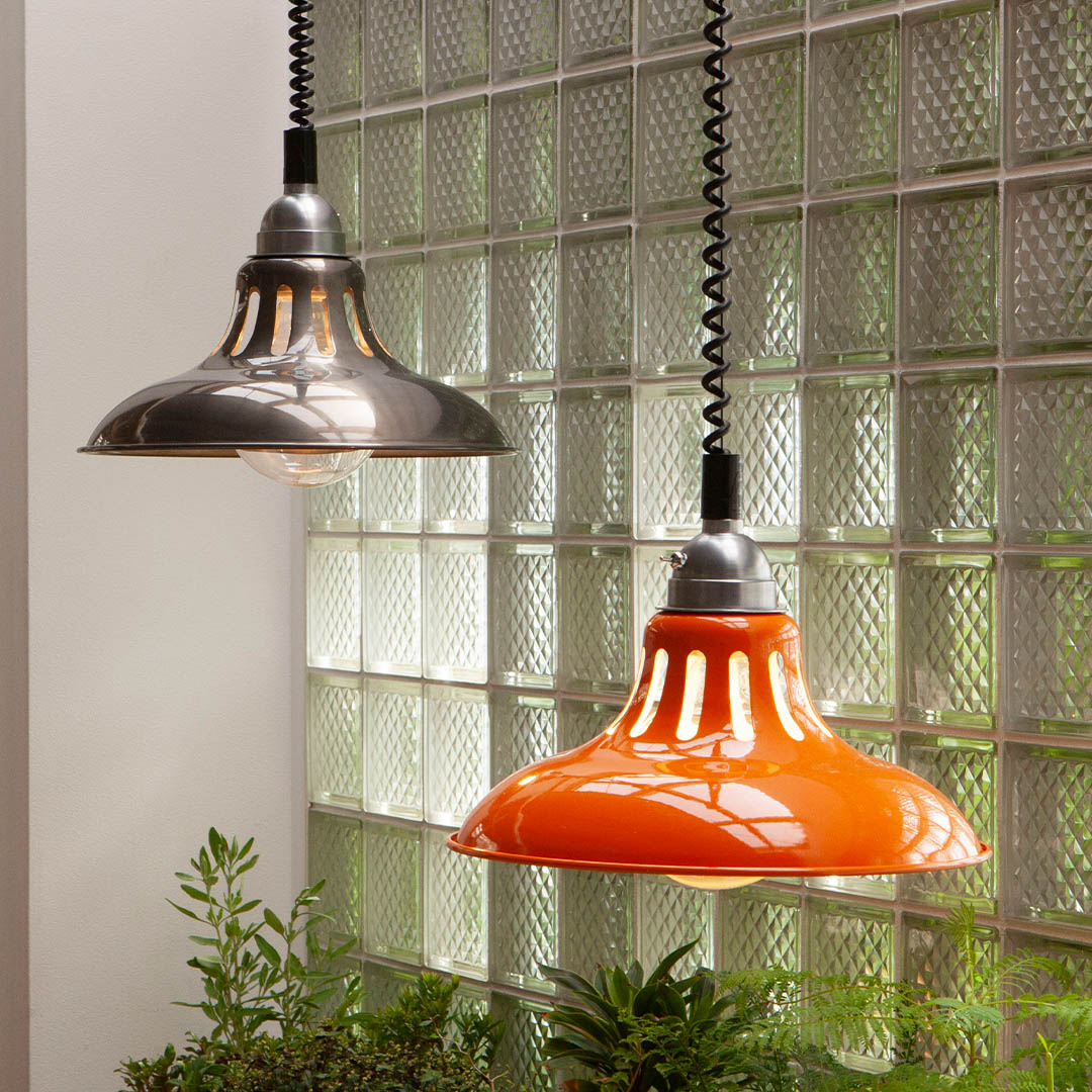 EXTENSION PENDANT WORK LAMP ORANGE