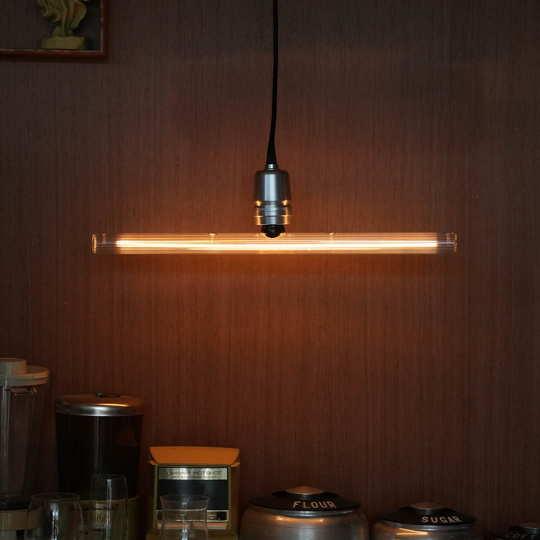 LED TUBE GLASS BULB RIPPLED 50