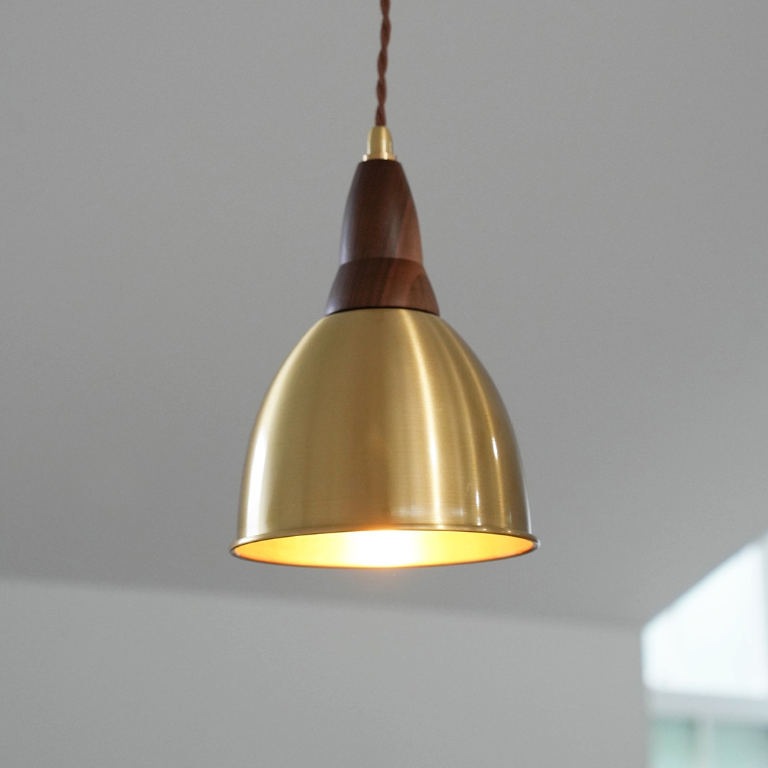 BRASS PENDANT LAMP BELL