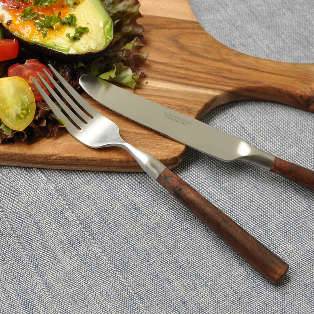 BAKELITE BROWN DINNER KNIFE