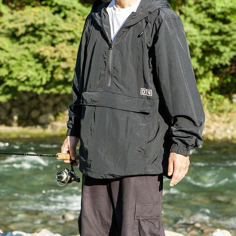 DTN ANORAK PARKA BLACK  L