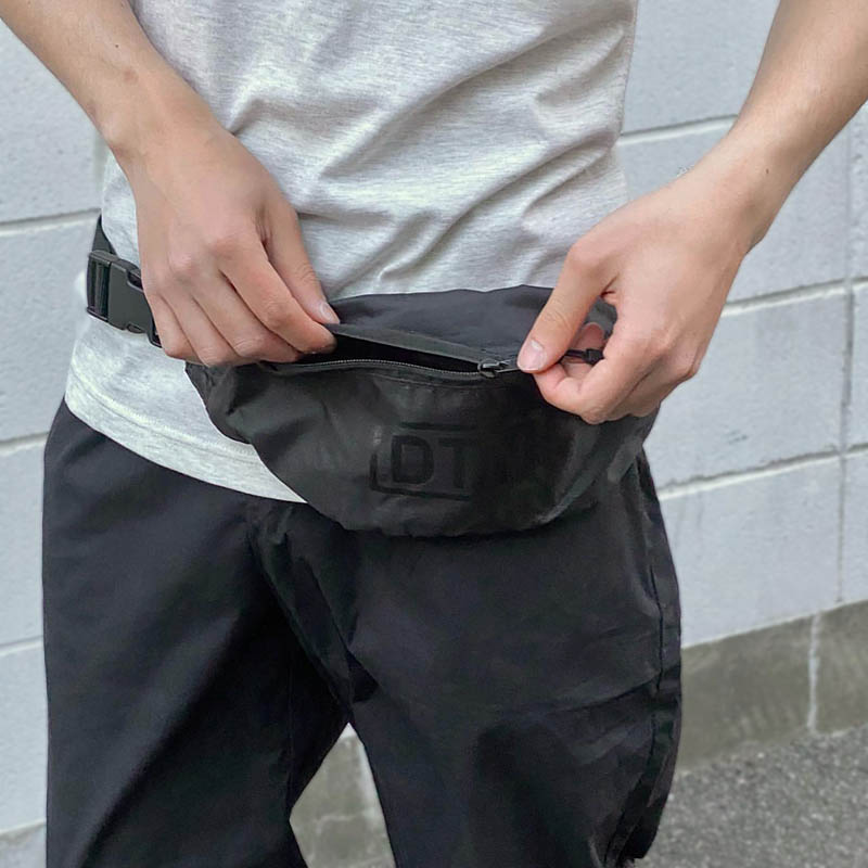 DTN WAIST POUCH BLACK