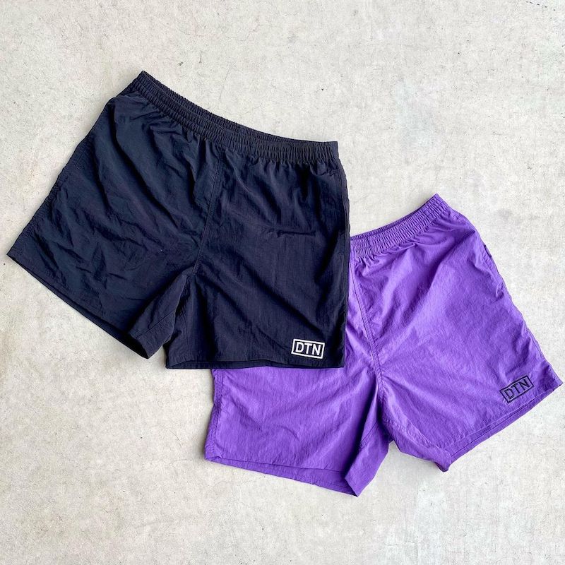 DTN NYLON SHORTS PURPLE M