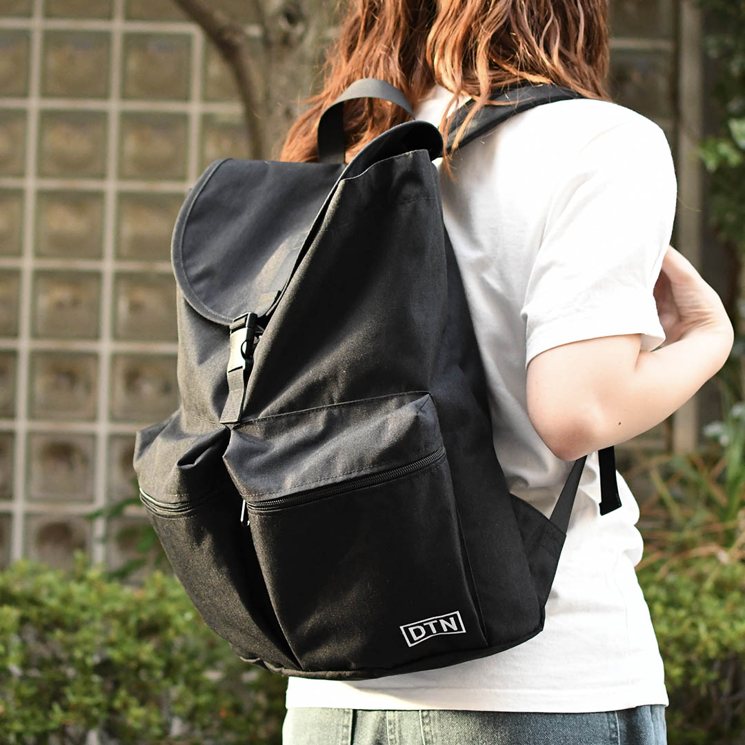 DTN×FRUIT OF THE LOOM DAYPACK BLACK