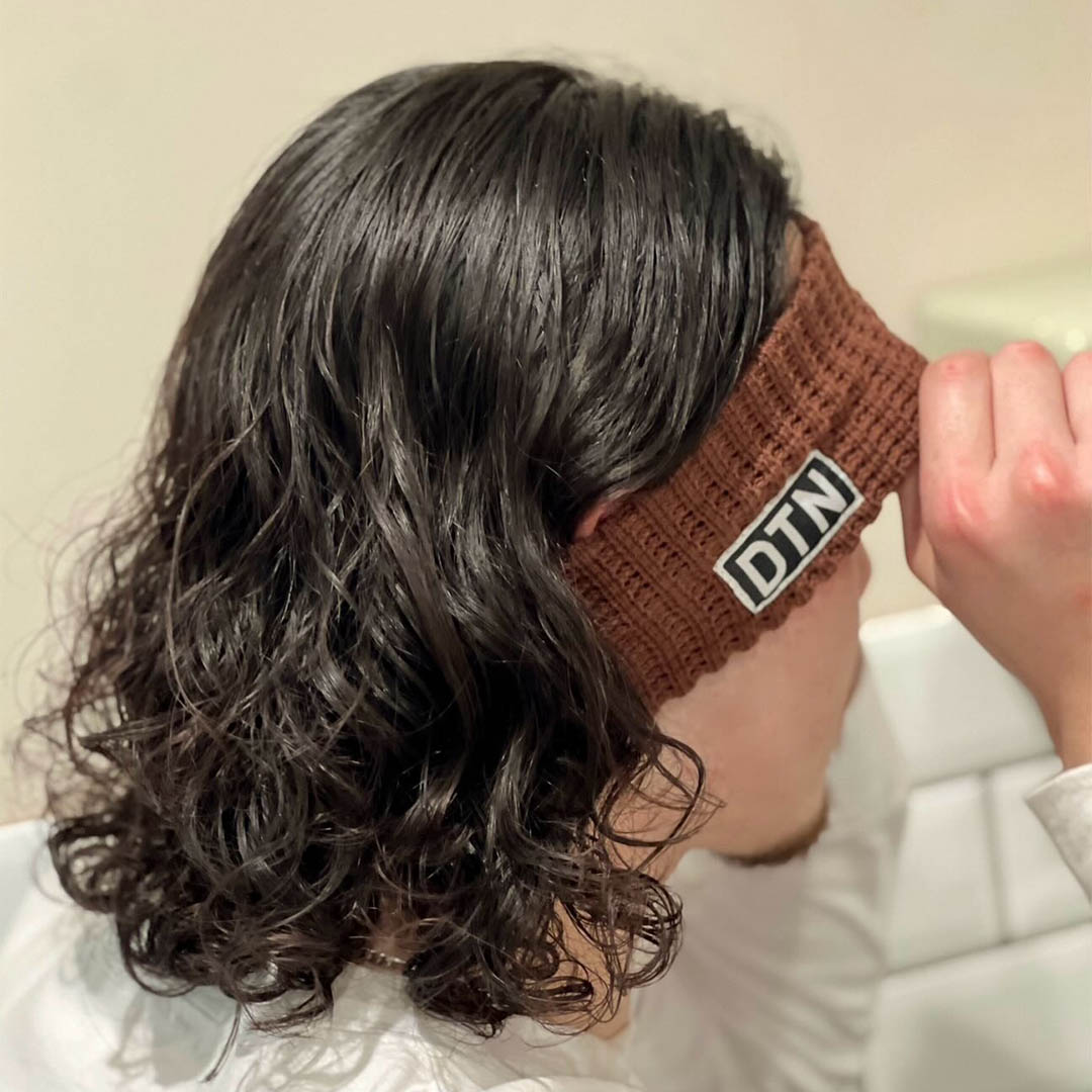 DTN WAFFLE TURBAN BROWN