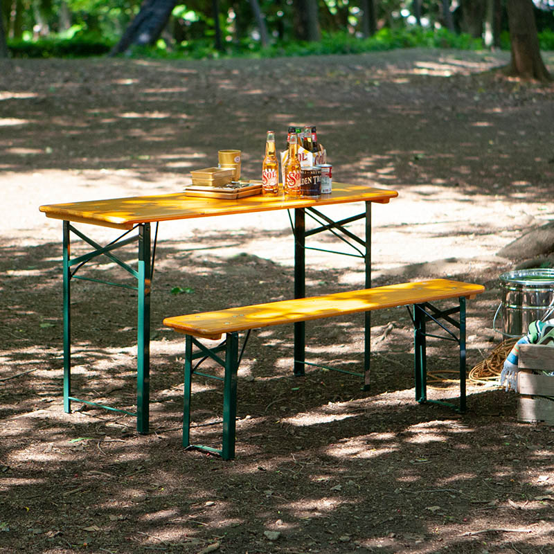 BEER TABLE 130 DARK GREEN