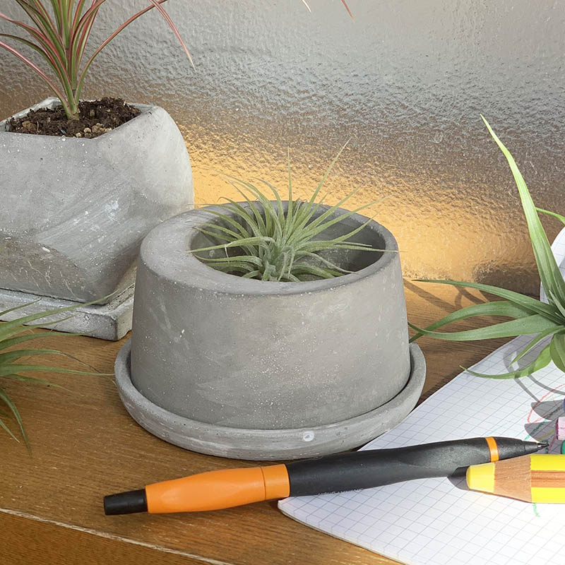 CEMENT POT OVAL