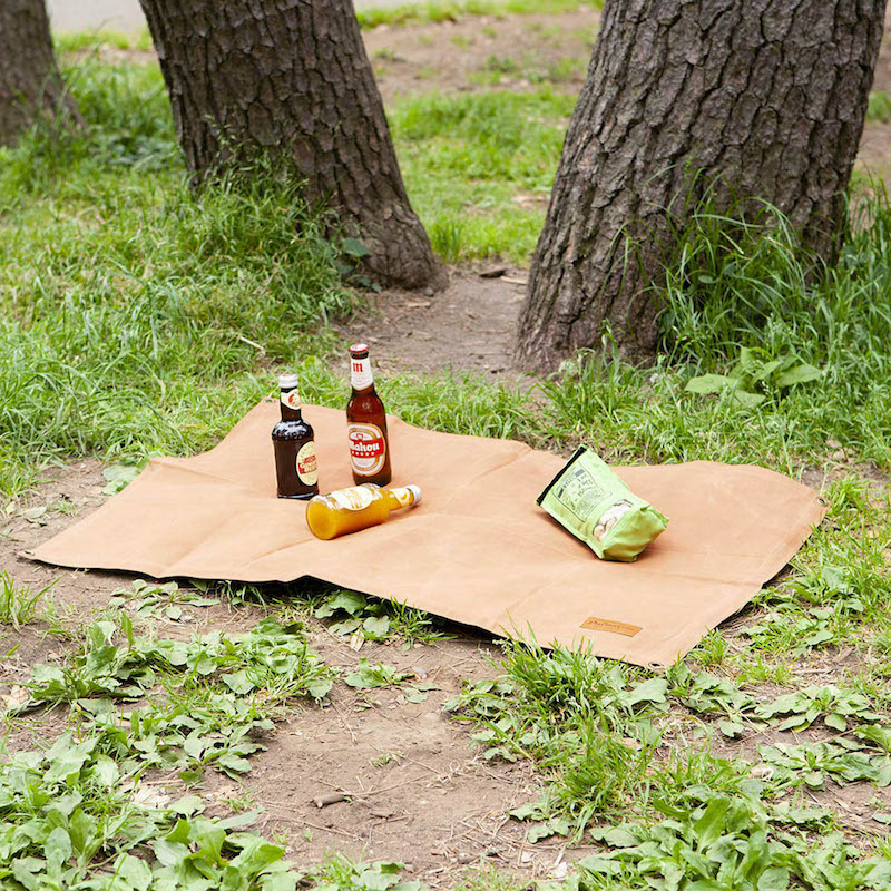 WAX CANVAS FIELD CLOTH S CAMEL