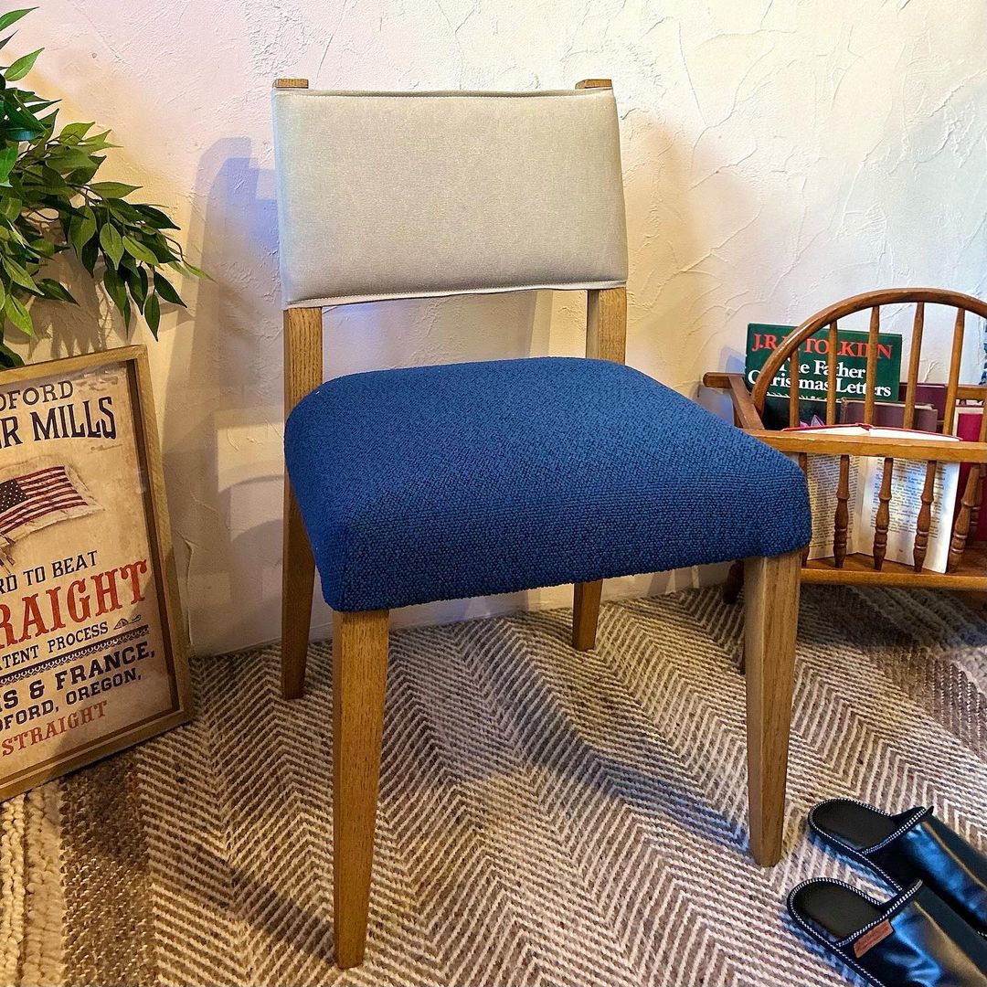 FABRIC CHAIR NAVY