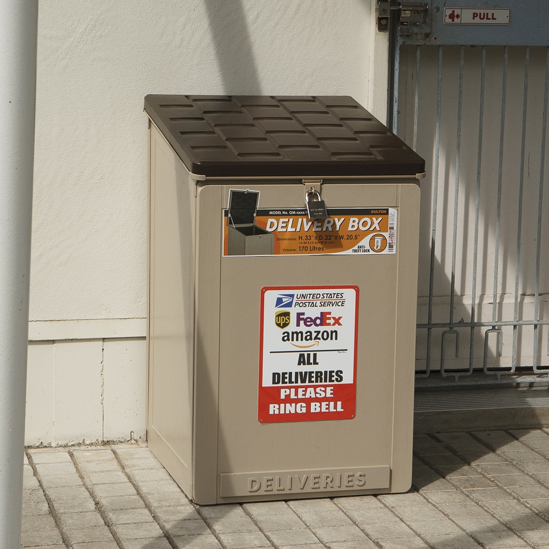 DELIVERY BOX BROWN
