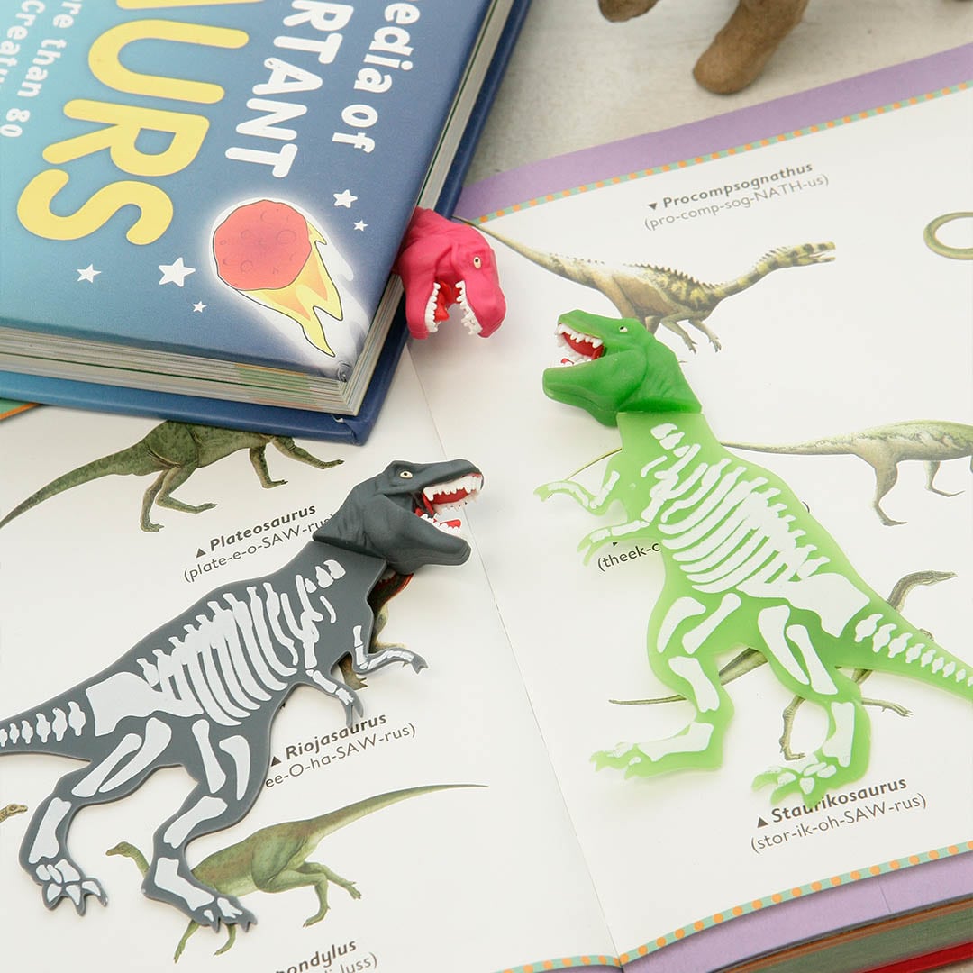 BOOKMARK DINOSAUR GLOW