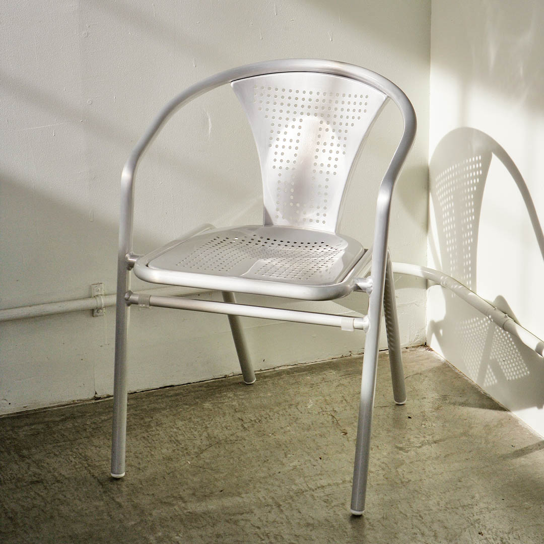 ALUMINIUM ERGO CHAIR LIGHT GRAY