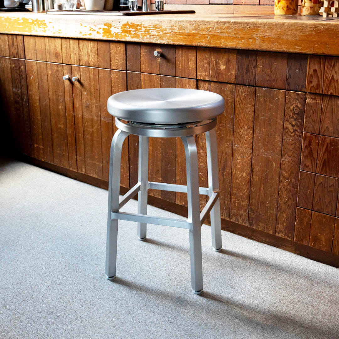 ALUMINIUM ROUND STOOL M
