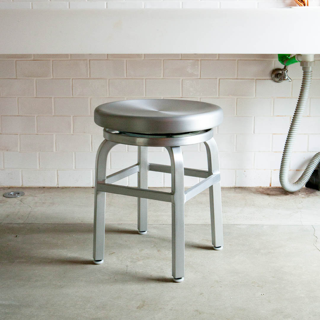 ALUMINIUM ROUND STOOL S