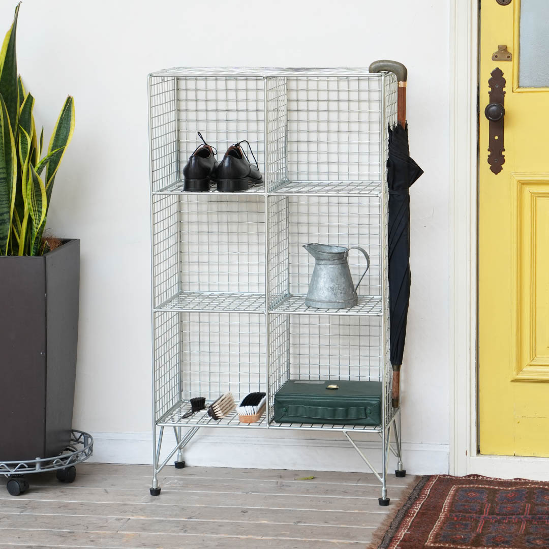 WIRE LOCKER 2 COLUMNS BY 3 LAYERS