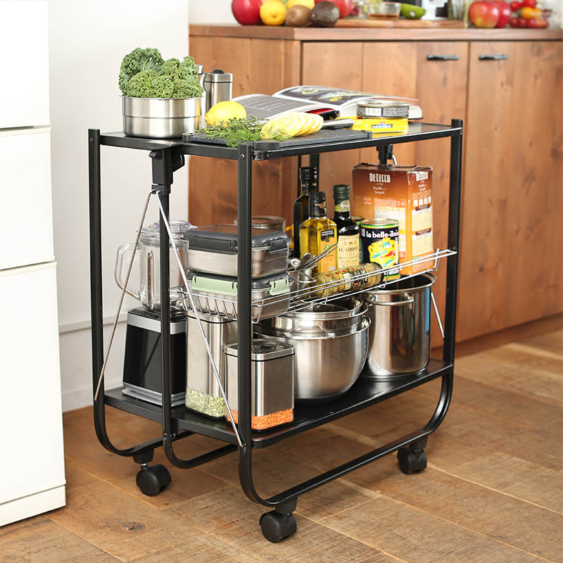 FOLDING TROLLEY BLACK
