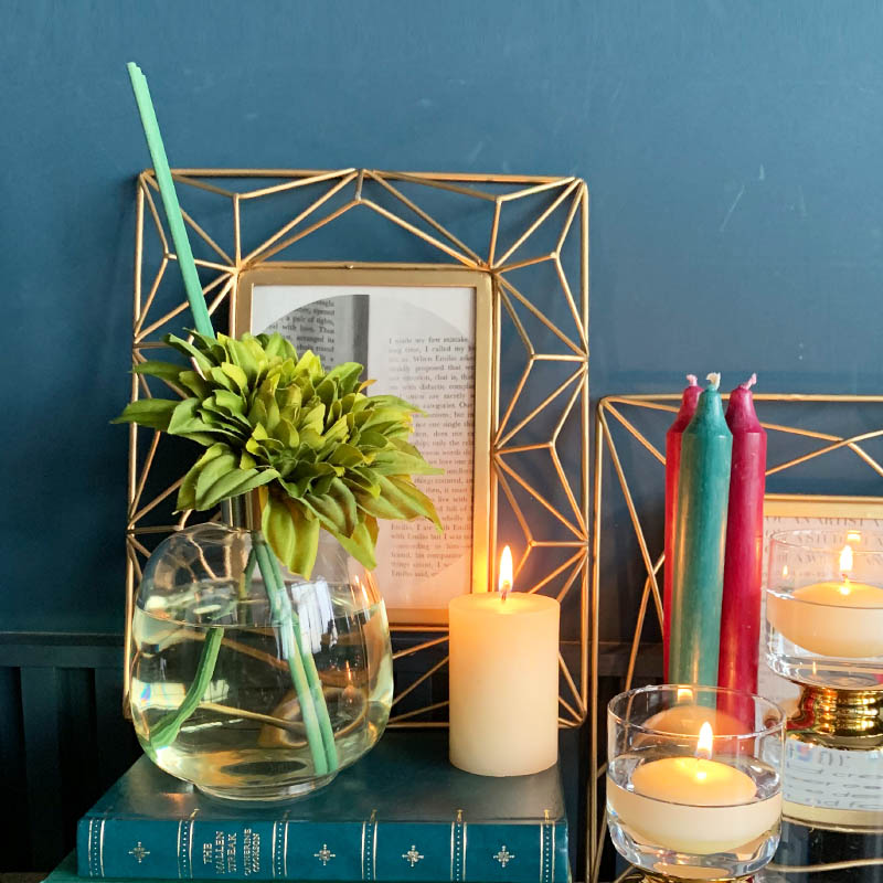 AROMA DIFFUSER DAHLIA 450 GREEN/HONEYSUCKLE
