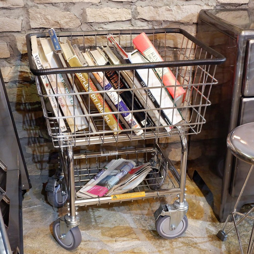 LAUNDRY CART CHROME