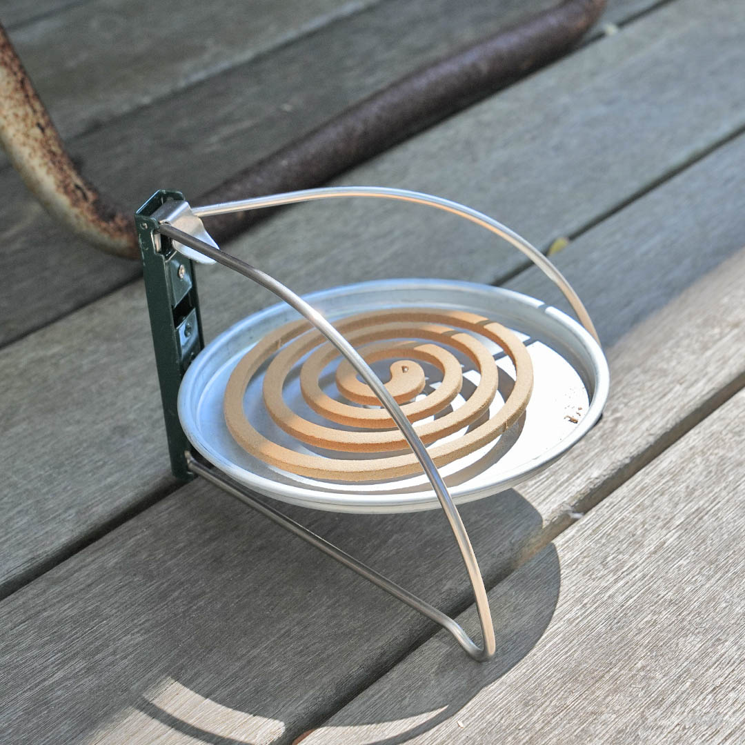MOSQUITO COIL HOLDER DARK GREEN