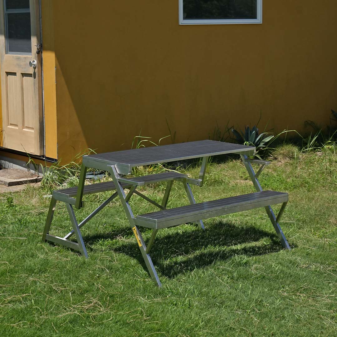 STAINLESS TABLE & BENCH DOUBLE