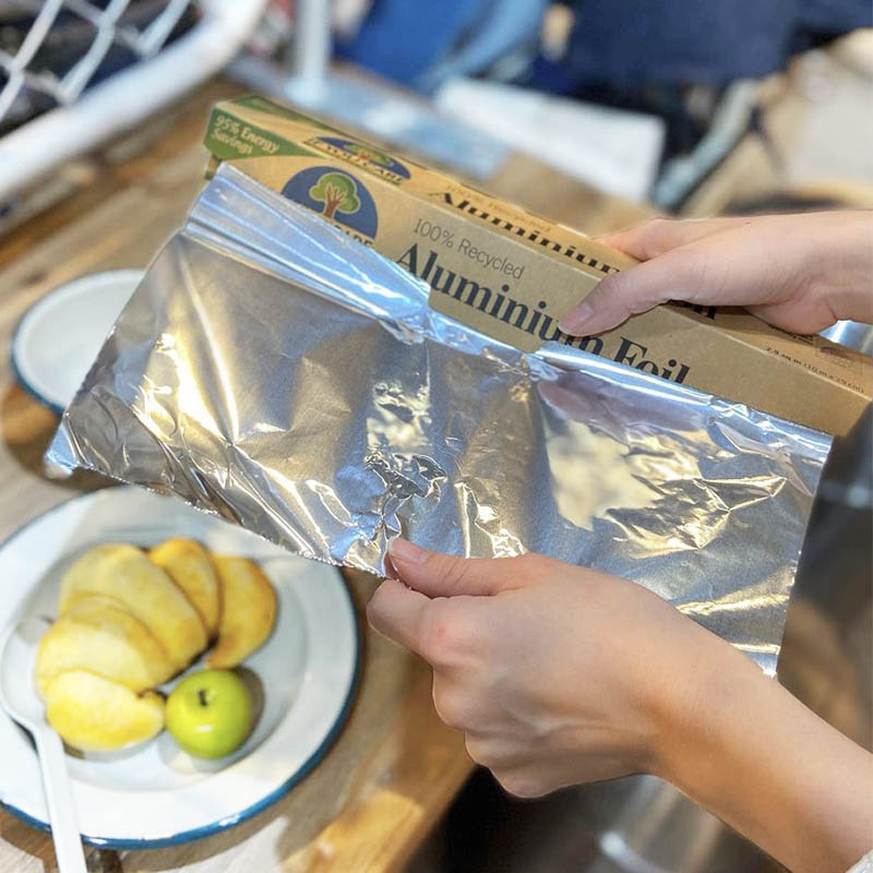 100% RECYCLED ALUMINUM FOIL