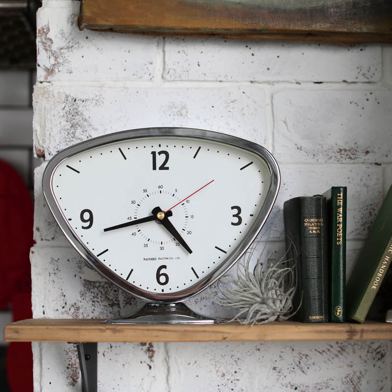 RAINARD CLOCK CHROME