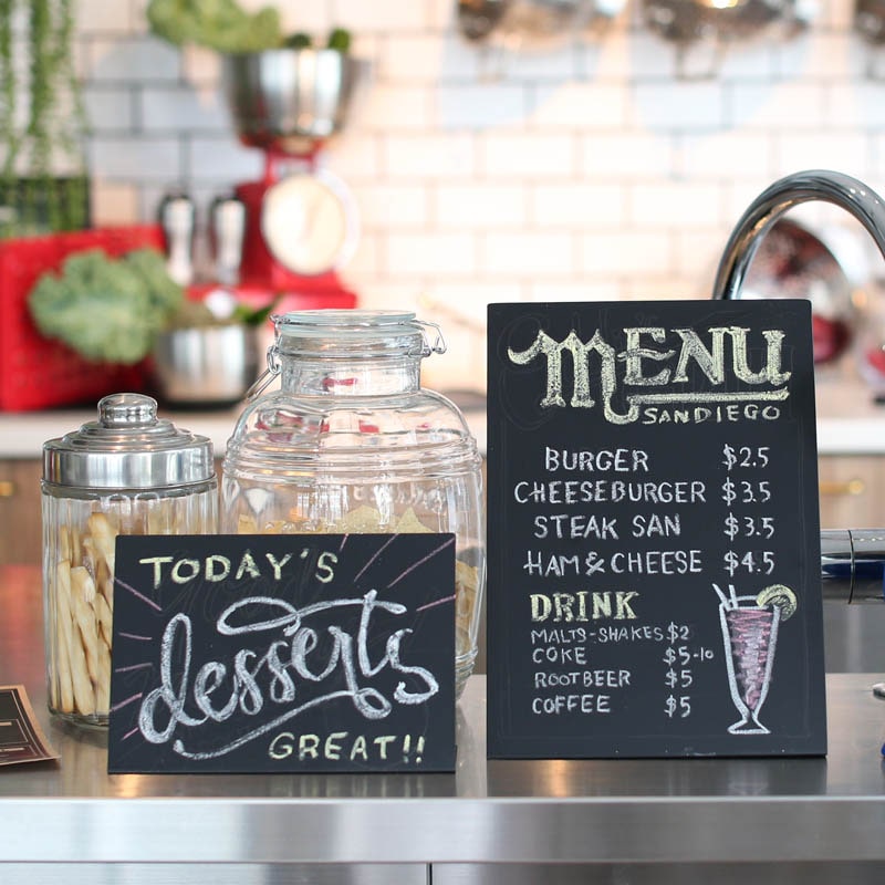 METAL CHALKBOARD 13