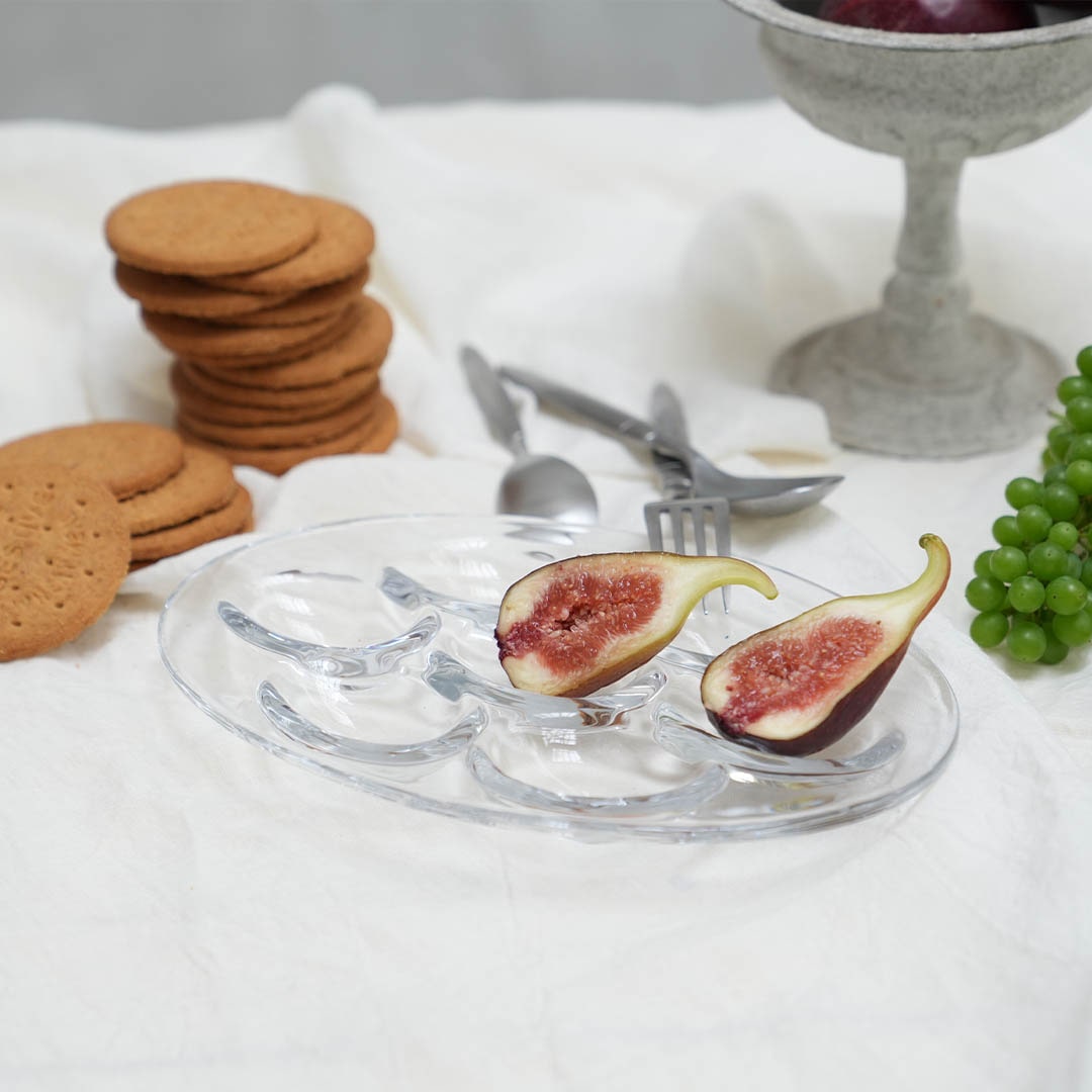 GLASS TRAY OVAL-7