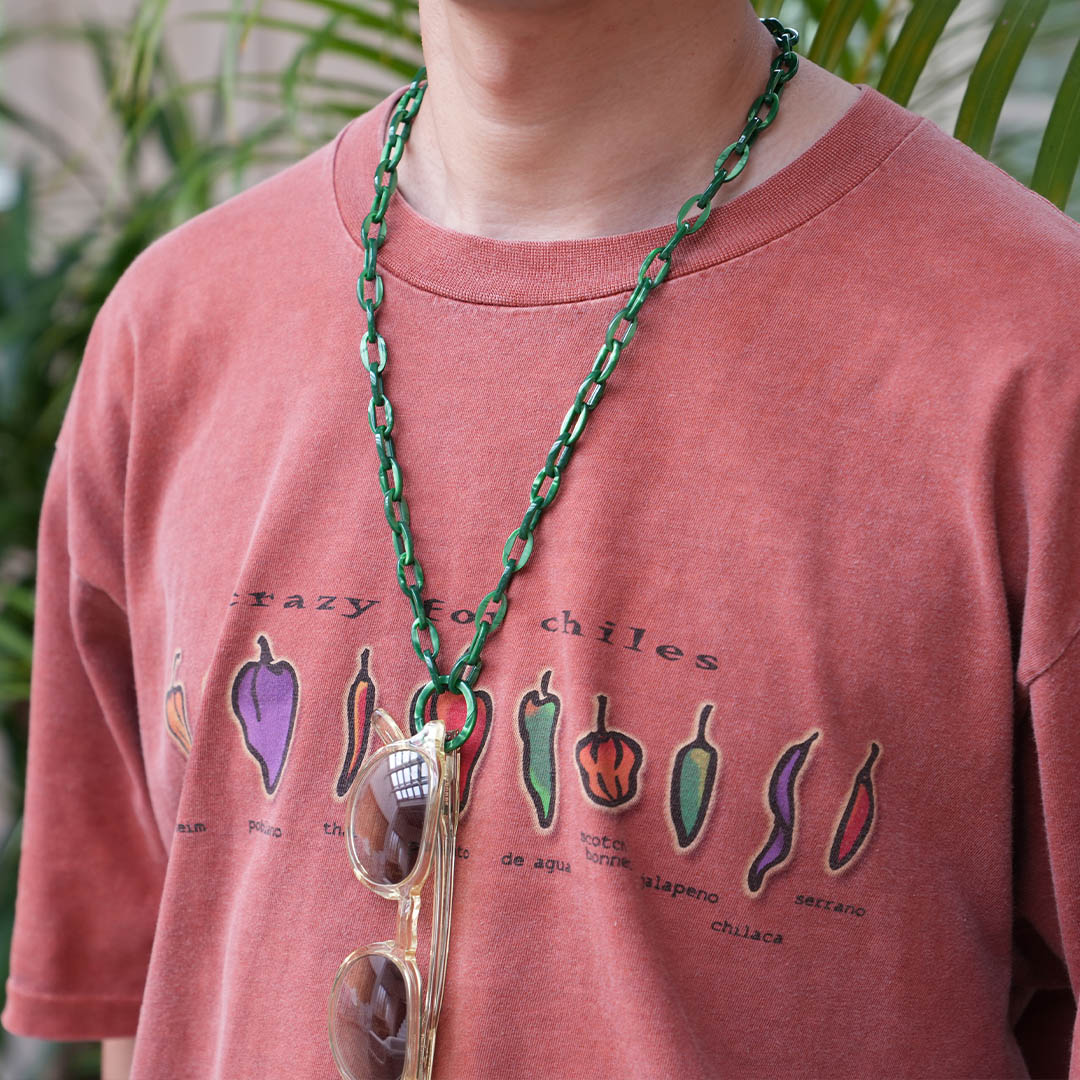 ACETATE CHAIN BACK-LOOP GREEN