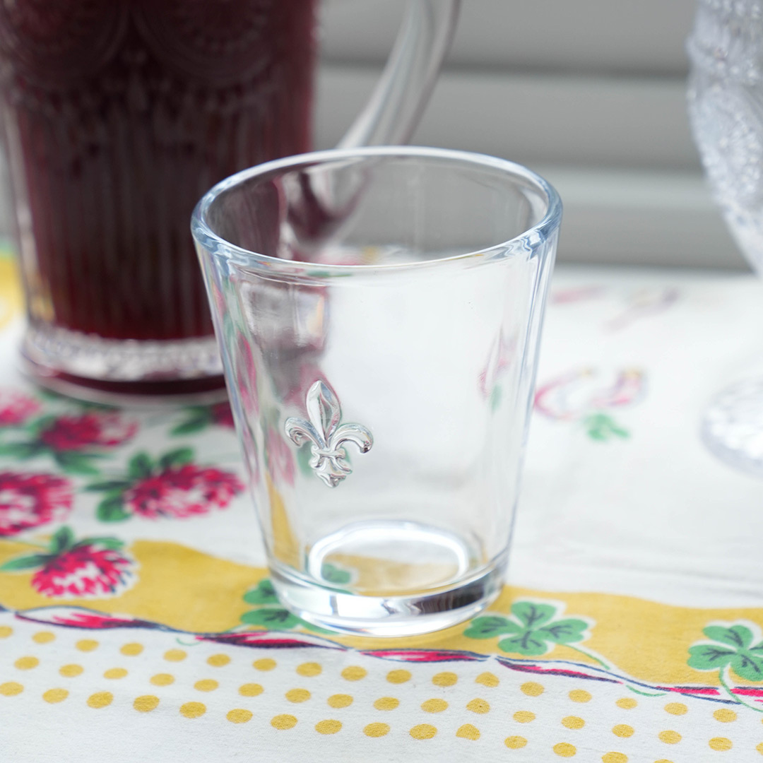 GLASS TUMBLER LILY