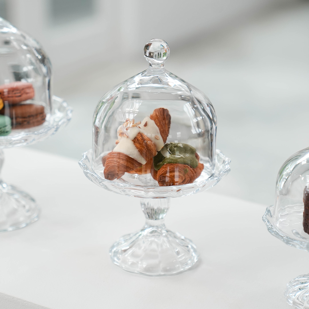 SMALL GLASS DOME M