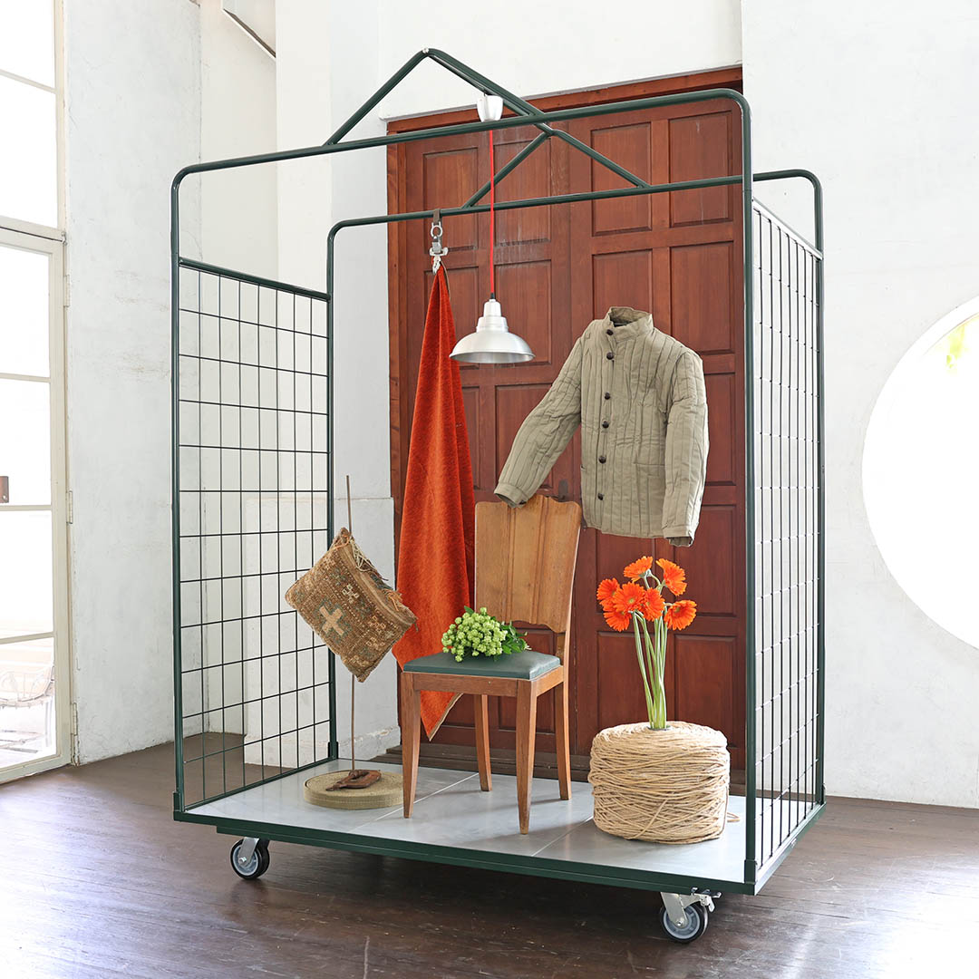 DISPLAY CART D.GREEN