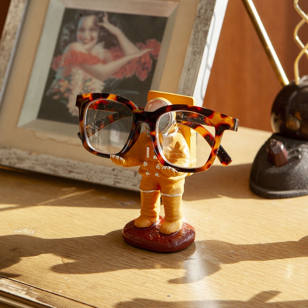 ASTRONAUT GLASSES HOLDER ORANGE