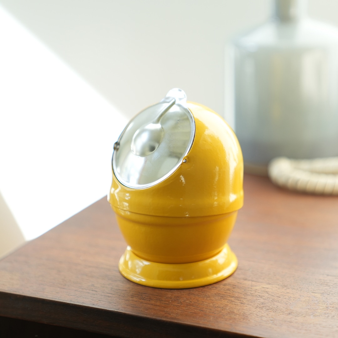 ASHTRAY EYEBALLS YELLOW