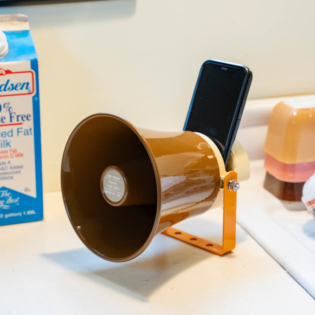 LOUD SPEAKER BROWN/IVORY/ORANGE