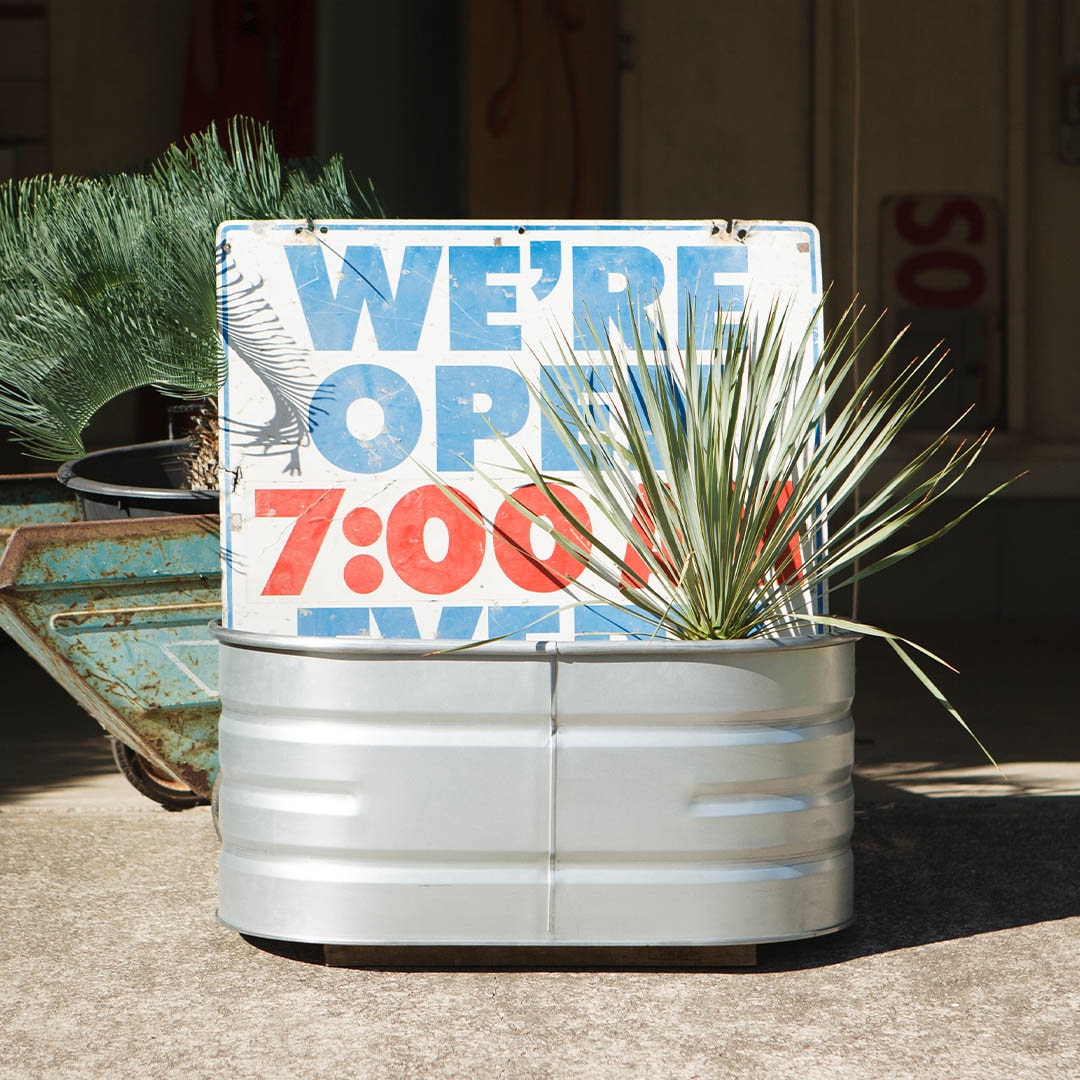 GALVANIZED TANK OVAL S