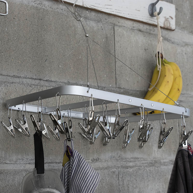 PINCH HANGER L 26CLIPS ALUMINUM