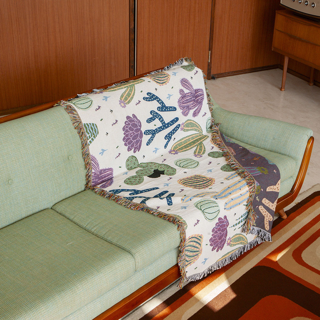 JACQUARD MULTI CLOTH S CACTUS