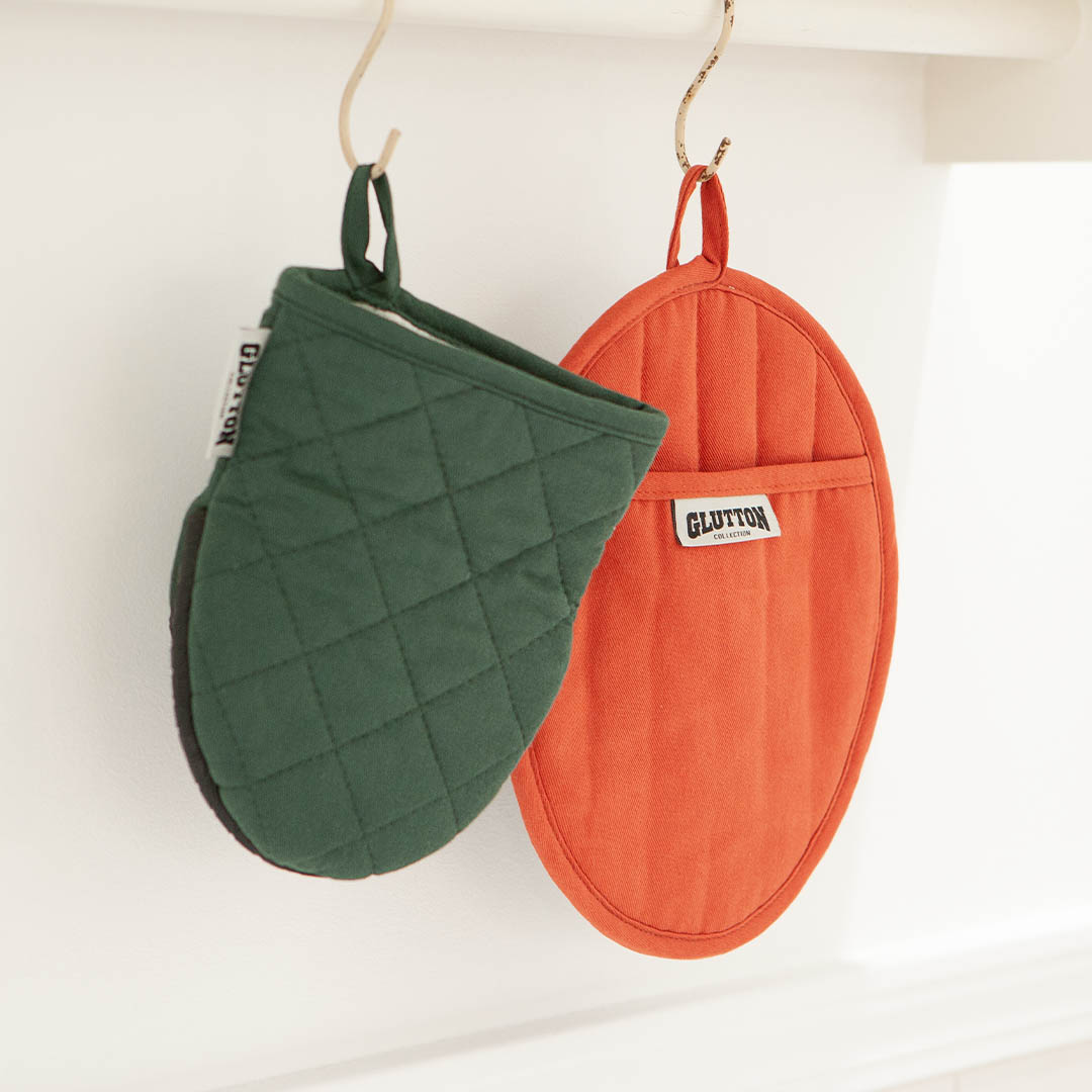 GLUTTON2 POT HOLDER ORANGE