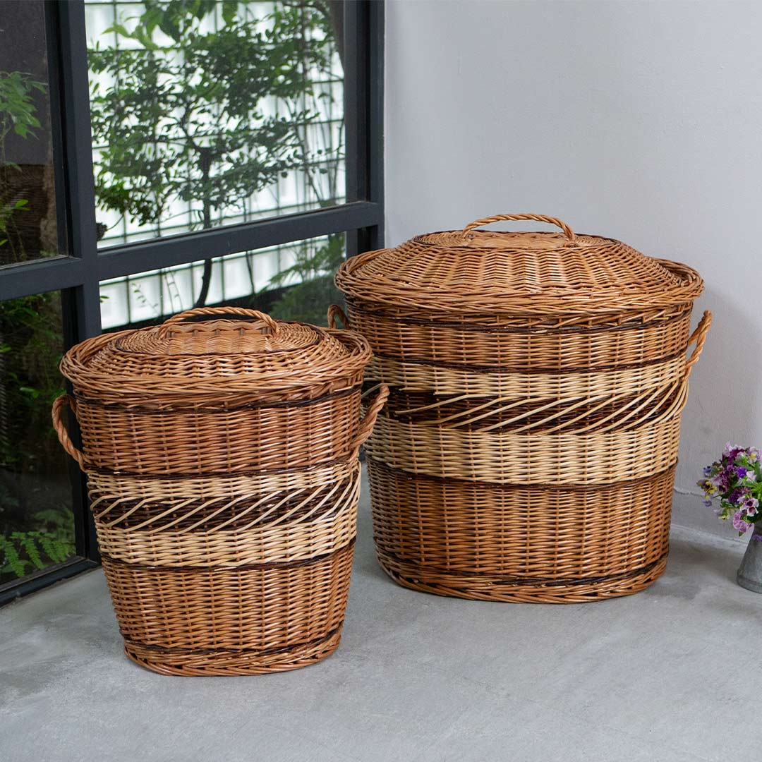BASKET WITH LID TONS S