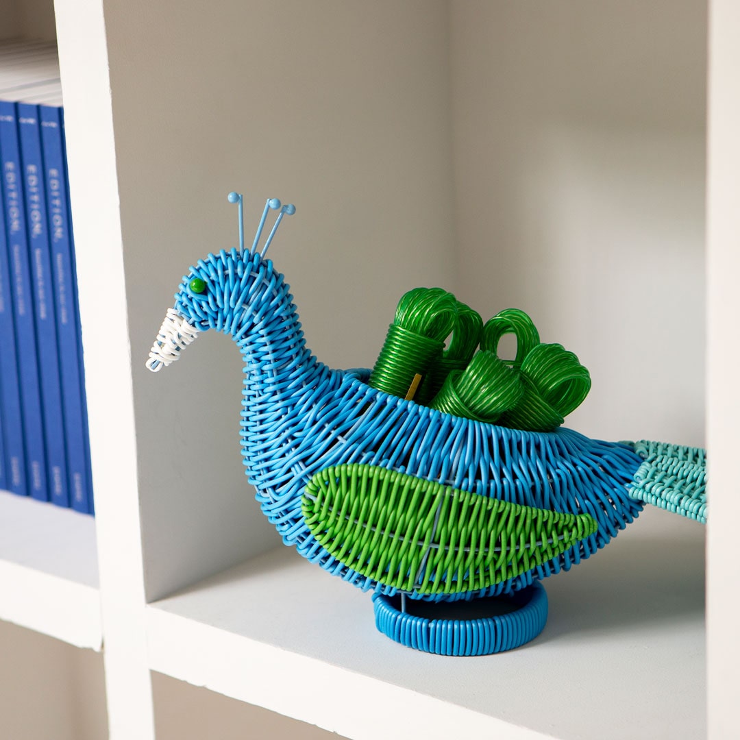 PEACOCK BASKET