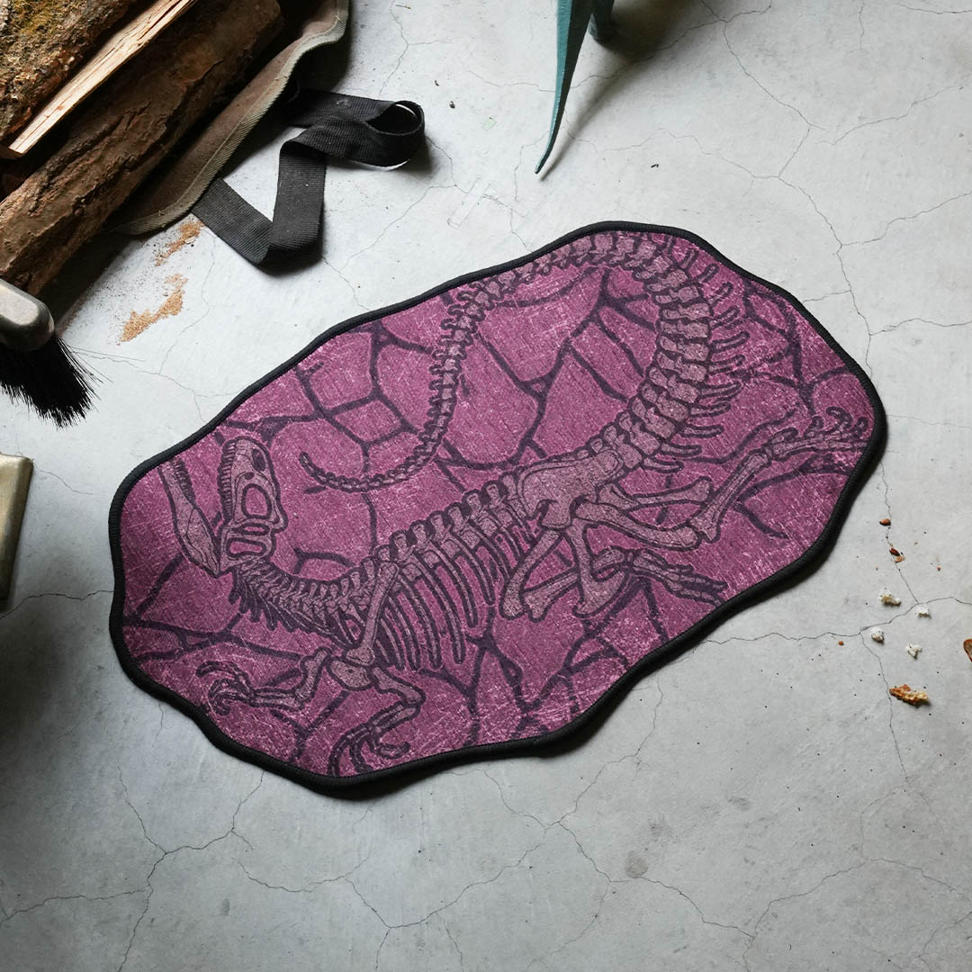 FOSSIL MAT DINOSAUR
