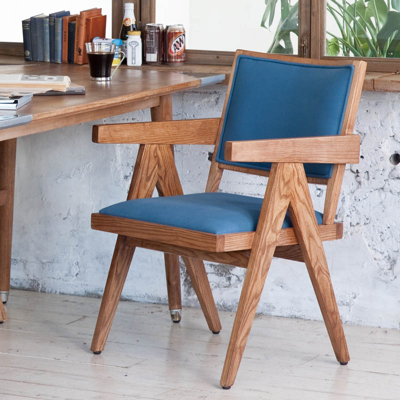 "TAILOR" CHAIR CANVAS BLUE