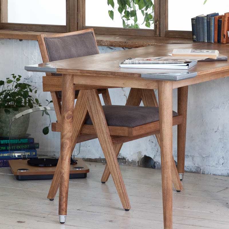 "TAILOR" CHAIR CANVAS GRAY